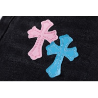 Cheap Chrome Hearts Jeans For Men #1130793 Replica Wholesale [$48.00 USD] [ITEM#1130793] on Replica Chrome Hearts Jeans
