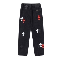 Cheap Chrome Hearts Jeans For Men #1130794 Replica Wholesale [$48.00 USD] [ITEM#1130794] on Replica Chrome Hearts Jeans