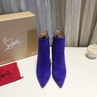 Cheap Christian Louboutin Boots For Women #1131055 Replica Wholesale [$100.00 USD] [ITEM#1131055] on Replica Christian Louboutin Boots