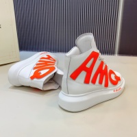 Cheap Alexander McQueen High Tops Shoes For Women #1132043 Replica Wholesale [$135.00 USD] [ITEM#1132043] on Replica Alexander McQueen High Tops Shoes