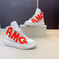 Cheap Alexander McQueen High Tops Shoes For Women #1132043 Replica Wholesale [$135.00 USD] [ITEM#1132043] on Replica Alexander McQueen High Tops Shoes