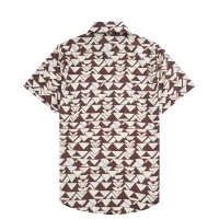 Cheap Prada Shirts Short Sleeved For Men #1132298 Replica Wholesale [$36.00 USD] [ITEM#1132298] on Replica Prada Shirts