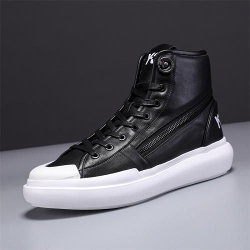 Cheap Y-3 High Tops Shoes For Men #1133865 Replica Wholesale [$100.00 USD] [ITEM#1133865] on Replica Y-3 High Tops Shoes