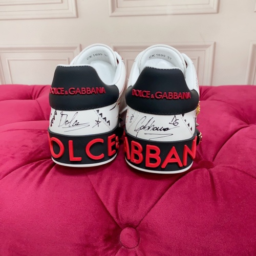 Cheap Dolce &amp; Gabbana D&amp;G Casual Shoes For Women #1133880 Replica Wholesale [$112.00 USD] [ITEM#1133880] on Replica Dolce &amp; Gabbana D&amp;G Casual Shoes