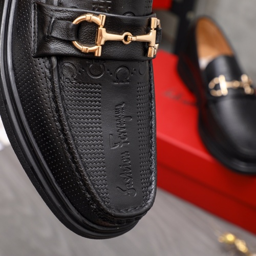 Cheap Salvatore Ferragamo Leather Shoes For Men #1133897 Replica Wholesale [$82.00 USD] [ITEM#1133897] on Replica Salvatore Ferragamo Leather Shoes