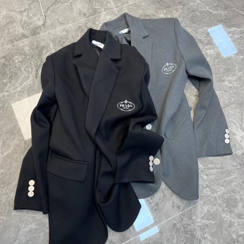 Cheap Prada New Jackets Long Sleeved For Women #1133958 Replica Wholesale [$100.00 USD] [ITEM#1133958] on Replica Prada Jackets