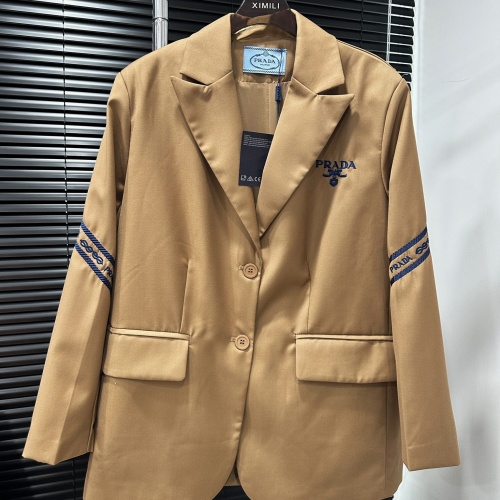 Cheap Prada New Jackets Long Sleeved For Women #1133982 Replica Wholesale [$98.00 USD] [ITEM#1133982] on Replica Prada Jackets