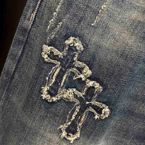 Cheap Chrome Hearts Jeans For Men #1134059 Replica Wholesale [$72.00 USD] [ITEM#1134059] on Replica Chrome Hearts Jeans