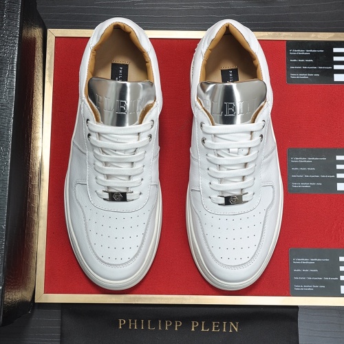Cheap Philipp Plein Casual Shoes For Men #1134064 Replica Wholesale [$135.00 USD] [ITEM#1134064] on Replica Philipp Plein PP Casual Shoes