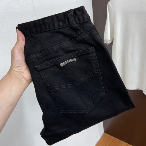 Cheap Chrome Hearts Jeans For Men #1134086 Replica Wholesale [$92.00 USD] [ITEM#1134086] on Replica Chrome Hearts Jeans