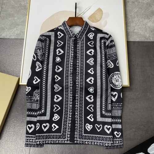 Cheap Versace Shirts Long Sleeved For Men #1134169 Replica Wholesale [$45.00 USD] [ITEM#1134169] on Replica Versace Shirts