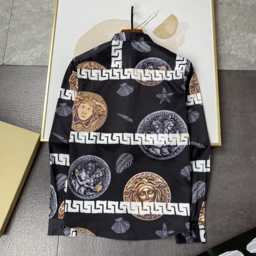 Cheap Versace Shirts Long Sleeved For Men #1134170 Replica Wholesale [$45.00 USD] [ITEM#1134170] on Replica Versace Shirts