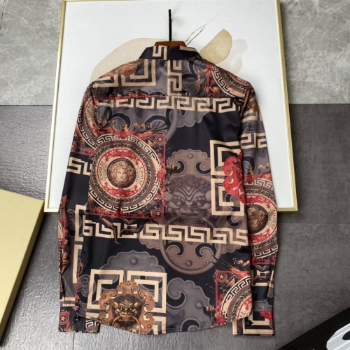 Cheap Versace Shirts Long Sleeved For Men #1134171 Replica Wholesale [$45.00 USD] [ITEM#1134171] on Replica Versace Shirts