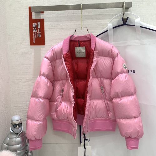 Cheap Moncler Down Feather Coat Long Sleeved For Women #1134185 Replica Wholesale [$162.00 USD] [ITEM#1134185] on Replica Moncler Down Feather Coat