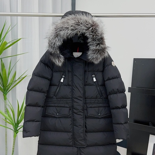 Cheap Moncler Down Feather Coat Long Sleeved For Women #1134190 Replica Wholesale [$251.24 USD] [ITEM#1134190] on Replica Moncler Down Feather Coat