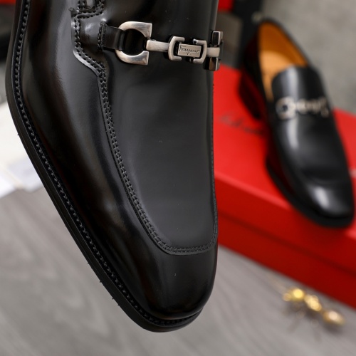 Cheap Salvatore Ferragamo Leather Shoes For Men #1134200 Replica Wholesale [$82.00 USD] [ITEM#1134200] on Replica Salvatore Ferragamo Leather Shoes