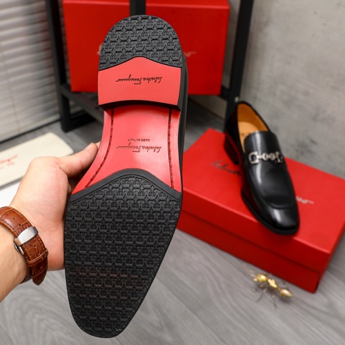 Cheap Salvatore Ferragamo Leather Shoes For Men #1134200 Replica Wholesale [$82.00 USD] [ITEM#1134200] on Replica Salvatore Ferragamo Leather Shoes
