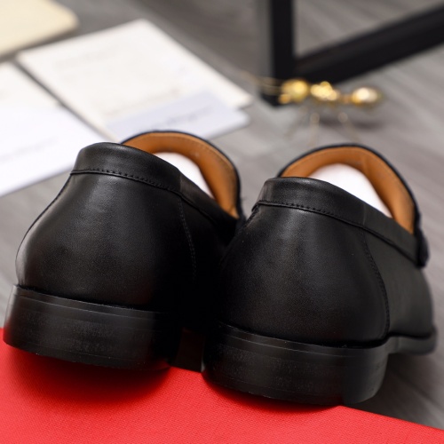 Cheap Salvatore Ferragamo Leather Shoes For Men #1134256 Replica Wholesale [$82.00 USD] [ITEM#1134256] on Replica Salvatore Ferragamo Leather Shoes