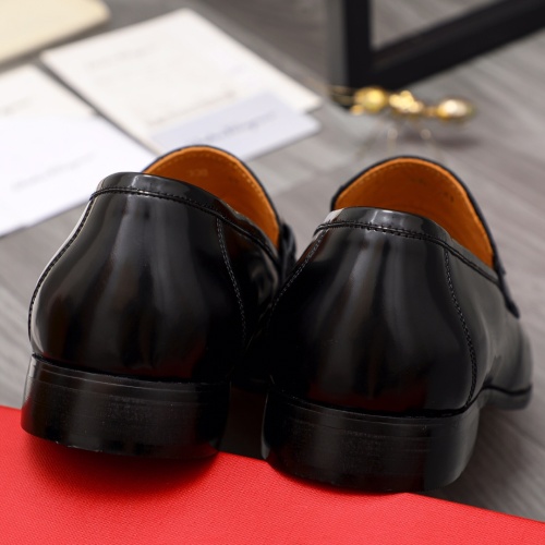Cheap Salvatore Ferragamo Leather Shoes For Men #1134258 Replica Wholesale [$82.00 USD] [ITEM#1134258] on Replica Salvatore Ferragamo Leather Shoes