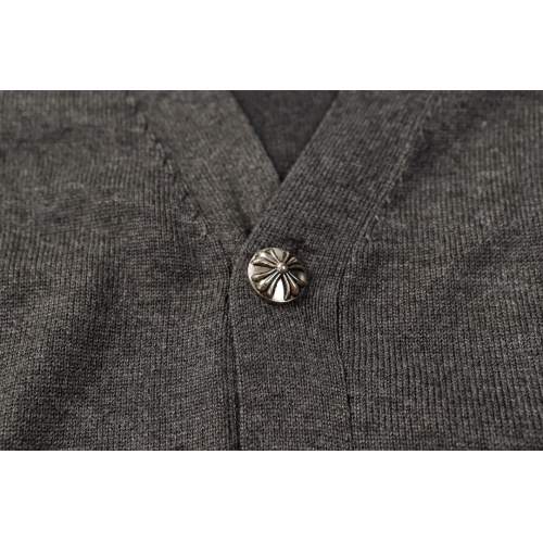 Cheap Chrome Hearts Sweater Long Sleeved For Men #1134286 Replica Wholesale [$56.00 USD] [ITEM#1134286] on Replica Chrome Hearts Sweater