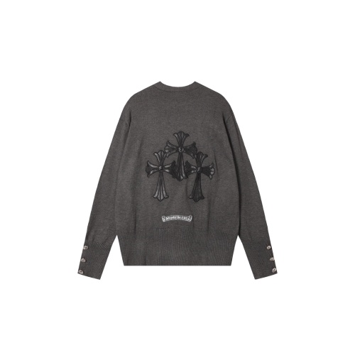 Cheap Chrome Hearts Sweater Long Sleeved For Men #1134288 Replica Wholesale [$56.00 USD] [ITEM#1134288] on Replica Chrome Hearts Sweater