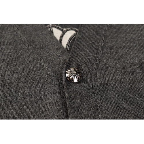 Cheap Chrome Hearts Sweater Long Sleeved For Men #1134288 Replica Wholesale [$56.00 USD] [ITEM#1134288] on Replica Chrome Hearts Sweater