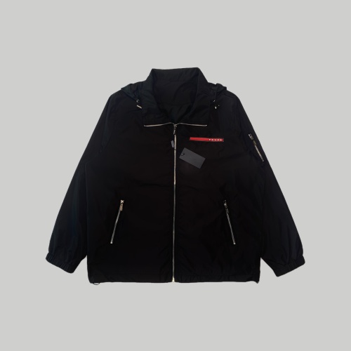 Cheap Prada New Jackets Long Sleeved For Men #1134306 Replica Wholesale [$96.00 USD] [ITEM#1134306] on Replica Prada Jackets