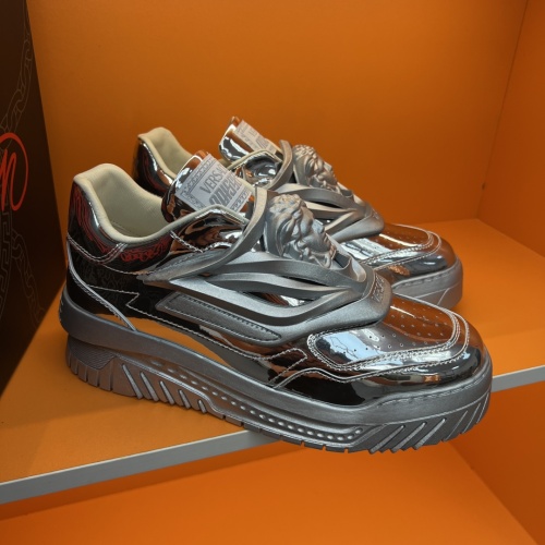 Cheap Versace Casual Shoes For Men #1134439 Replica Wholesale [$85.00 USD] [ITEM#1134439] on Replica Versace Casual Shoes