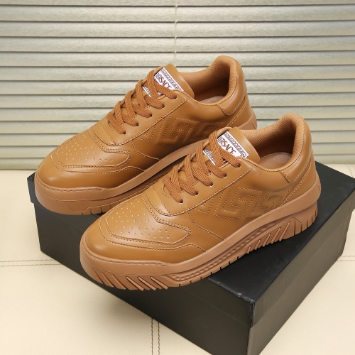 Cheap Versace Casual Shoes For Men #1134447 Replica Wholesale [$80.00 USD] [ITEM#1134447] on Replica Versace Casual Shoes