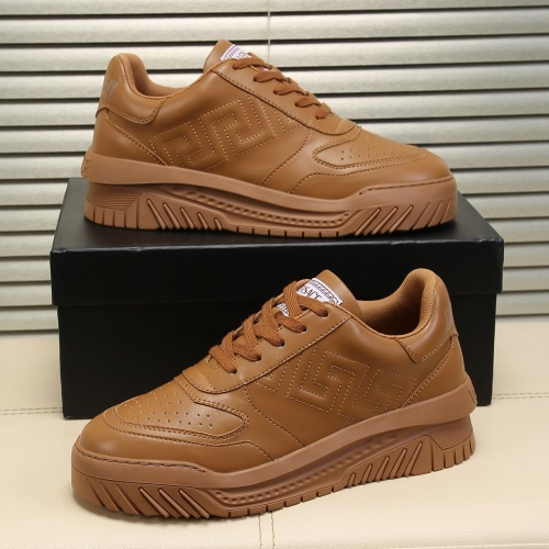 Cheap Versace Casual Shoes For Men #1134447 Replica Wholesale [$80.00 USD] [ITEM#1134447] on Replica Versace Casual Shoes