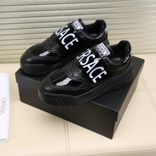 Cheap Versace Casual Shoes For Men #1134451 Replica Wholesale [$80.00 USD] [ITEM#1134451] on Replica Versace Casual Shoes