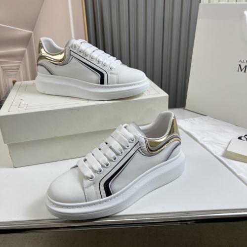 Cheap Alexander McQueen Casual Shoes For Women #1134520 Replica Wholesale [$105.00 USD] [ITEM#1134520] on Replica Alexander McQueen Casual Shoes