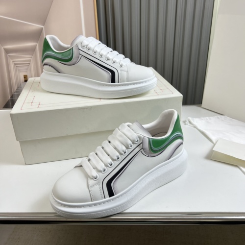 Cheap Alexander McQueen Casual Shoes For Men #1134524 Replica Wholesale [$105.00 USD] [ITEM#1134524] on Replica Alexander McQueen Casual Shoes