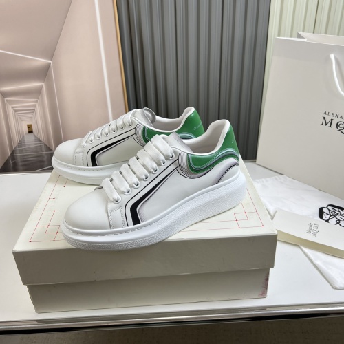 Cheap Alexander McQueen Casual Shoes For Men #1134524 Replica Wholesale [$105.00 USD] [ITEM#1134524] on Replica Alexander McQueen Casual Shoes