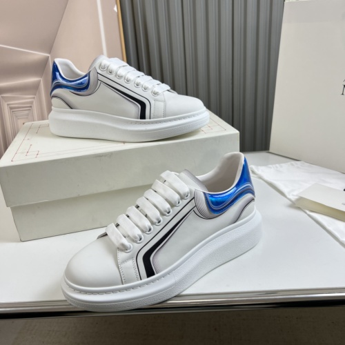 Cheap Alexander McQueen Casual Shoes For Men #1134526 Replica Wholesale [$105.00 USD] [ITEM#1134526] on Replica Alexander McQueen Casual Shoes