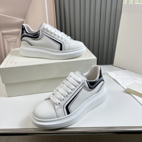 Cheap Alexander McQueen Casual Shoes For Men #1134530 Replica Wholesale [$105.00 USD] [ITEM#1134530] on Replica Alexander McQueen Casual Shoes