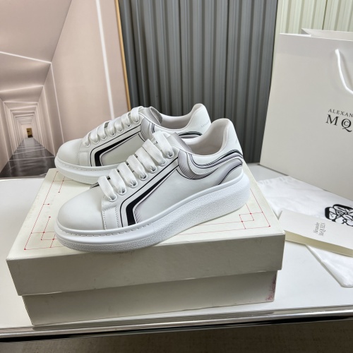 Cheap Alexander McQueen Casual Shoes For Men #1134532 Replica Wholesale [$105.00 USD] [ITEM#1134532] on Replica Alexander McQueen Casual Shoes