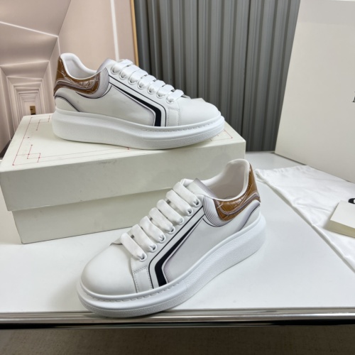 Cheap Alexander McQueen Casual Shoes For Men #1134534 Replica Wholesale [$105.00 USD] [ITEM#1134534] on Replica Alexander McQueen Casual Shoes