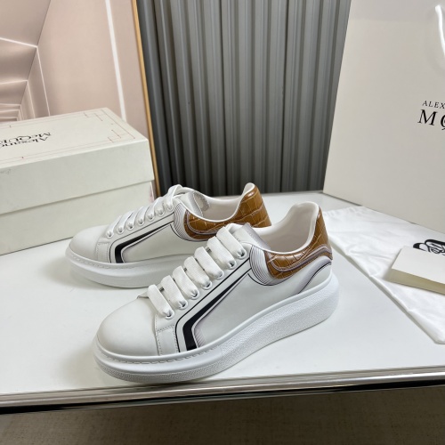 Cheap Alexander McQueen Casual Shoes For Men #1134534 Replica Wholesale [$105.00 USD] [ITEM#1134534] on Replica Alexander McQueen Casual Shoes
