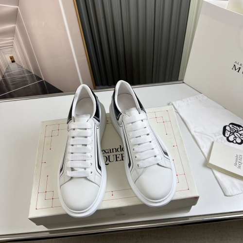 Cheap Alexander McQueen Casual Shoes For Men #1134536 Replica Wholesale [$105.00 USD] [ITEM#1134536] on Replica Alexander McQueen Casual Shoes