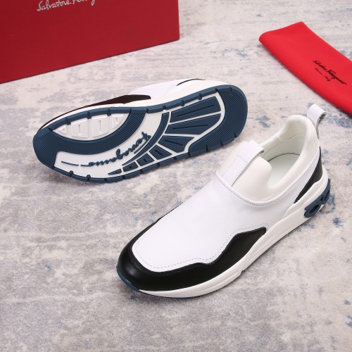 Cheap Salvatore Ferragamo Casual Shoes For Men #1134574 Replica Wholesale [$85.00 USD] [ITEM#1134574] on Replica Salvatore Ferragamo Casual Shoes