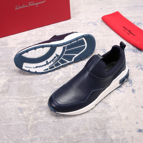 Cheap Salvatore Ferragamo Casual Shoes For Men #1134576 Replica Wholesale [$85.00 USD] [ITEM#1134576] on Replica Salvatore Ferragamo Casual Shoes