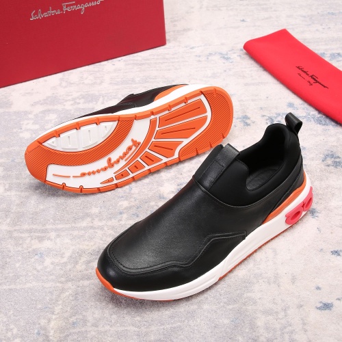 Cheap Salvatore Ferragamo Casual Shoes For Men #1134577 Replica Wholesale [$85.00 USD] [ITEM#1134577] on Replica Salvatore Ferragamo Casual Shoes