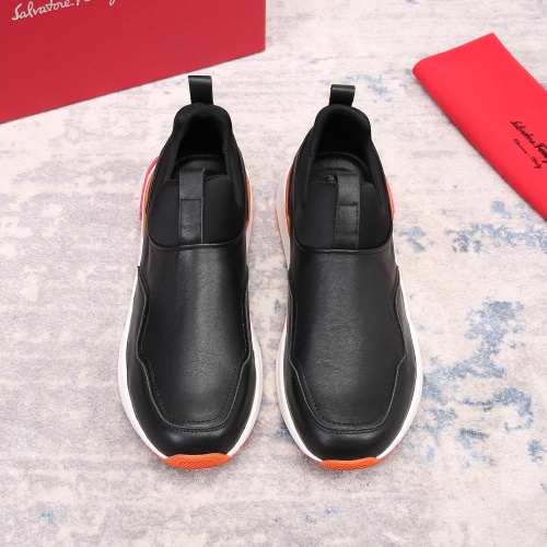 Cheap Salvatore Ferragamo Casual Shoes For Men #1134577 Replica Wholesale [$85.00 USD] [ITEM#1134577] on Replica Salvatore Ferragamo Casual Shoes