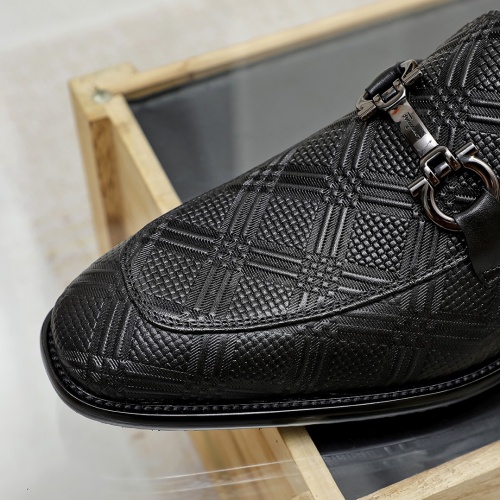 Cheap Salvatore Ferragamo Leather Shoes For Men #1134622 Replica Wholesale [$85.00 USD] [ITEM#1134622] on Replica Salvatore Ferragamo Leather Shoes