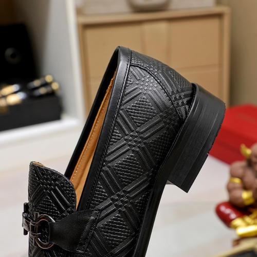Cheap Salvatore Ferragamo Leather Shoes For Men #1134622 Replica Wholesale [$85.00 USD] [ITEM#1134622] on Replica Salvatore Ferragamo Leather Shoes