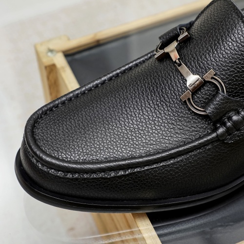 Cheap Salvatore Ferragamo Leather Shoes For Men #1134662 Replica Wholesale [$82.00 USD] [ITEM#1134662] on Replica Salvatore Ferragamo Leather Shoes