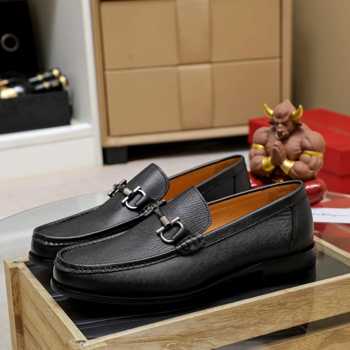 Cheap Salvatore Ferragamo Leather Shoes For Men #1134663 Replica Wholesale [$82.00 USD] [ITEM#1134663] on Replica Salvatore Ferragamo Leather Shoes