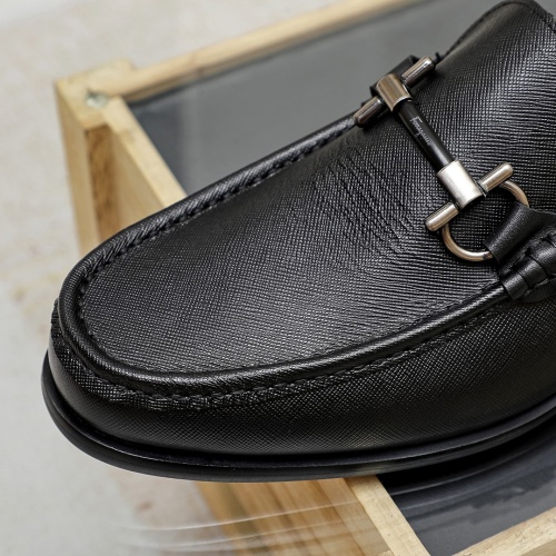Cheap Salvatore Ferragamo Leather Shoes For Men #1134663 Replica Wholesale [$82.00 USD] [ITEM#1134663] on Replica Salvatore Ferragamo Leather Shoes