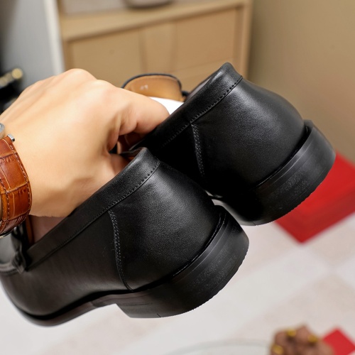 Cheap Salvatore Ferragamo Leather Shoes For Men #1134664 Replica Wholesale [$82.00 USD] [ITEM#1134664] on Replica Salvatore Ferragamo Leather Shoes
